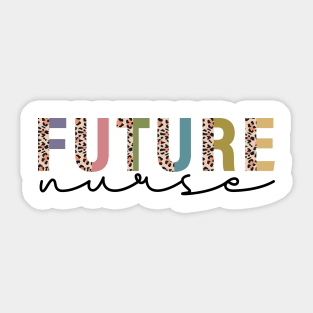 Future Nurse Sticker